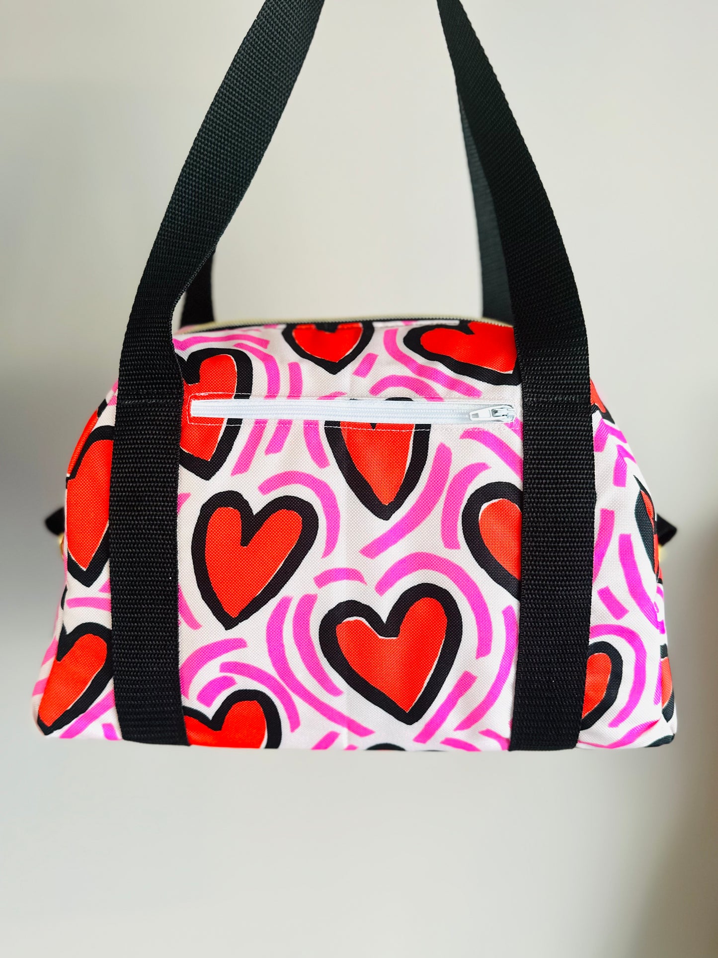 Lunch Bag isotherme -  Coeur amoureux (sur commande)