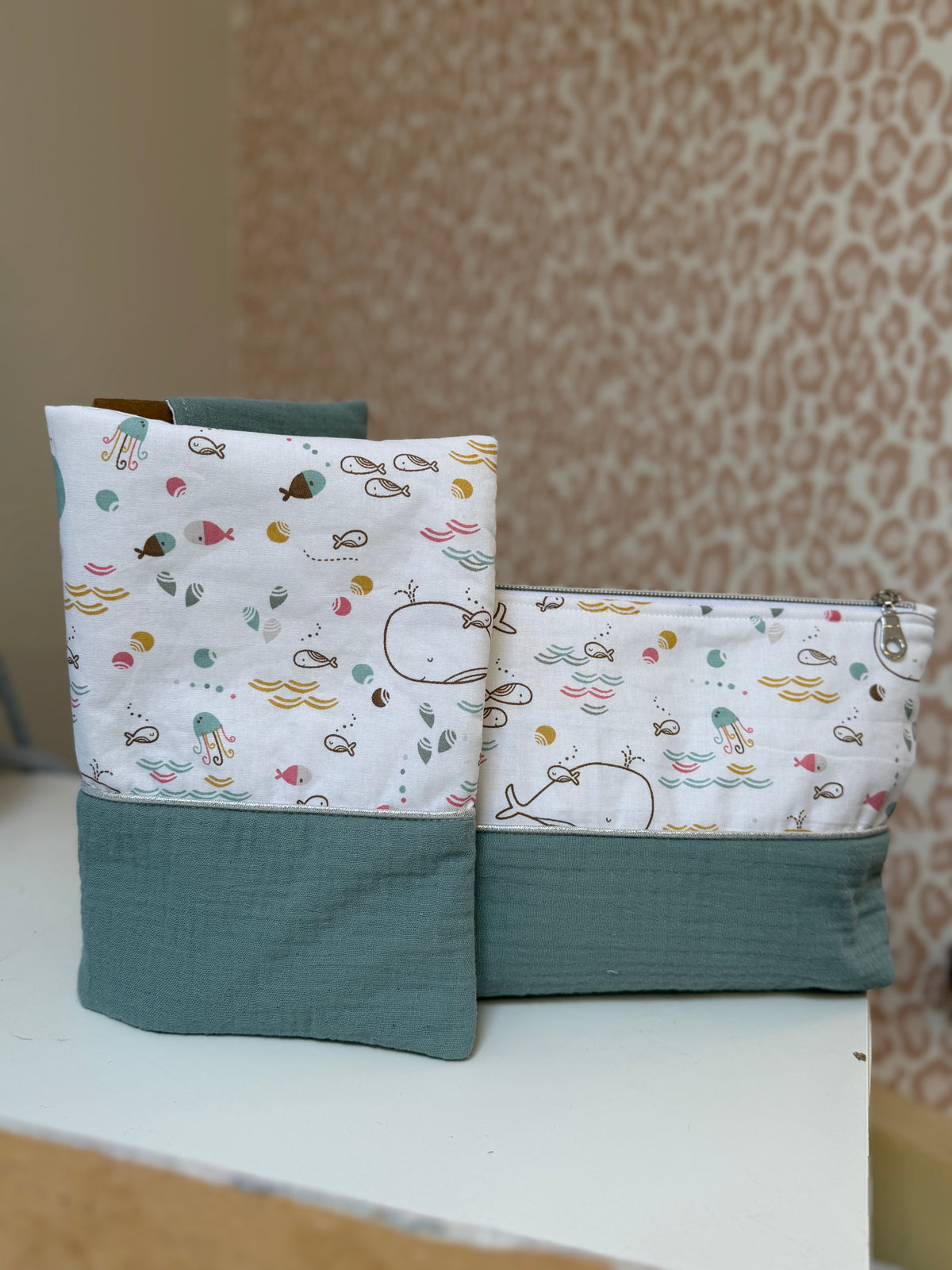 Box duo naissance Garçon par Michettes and co