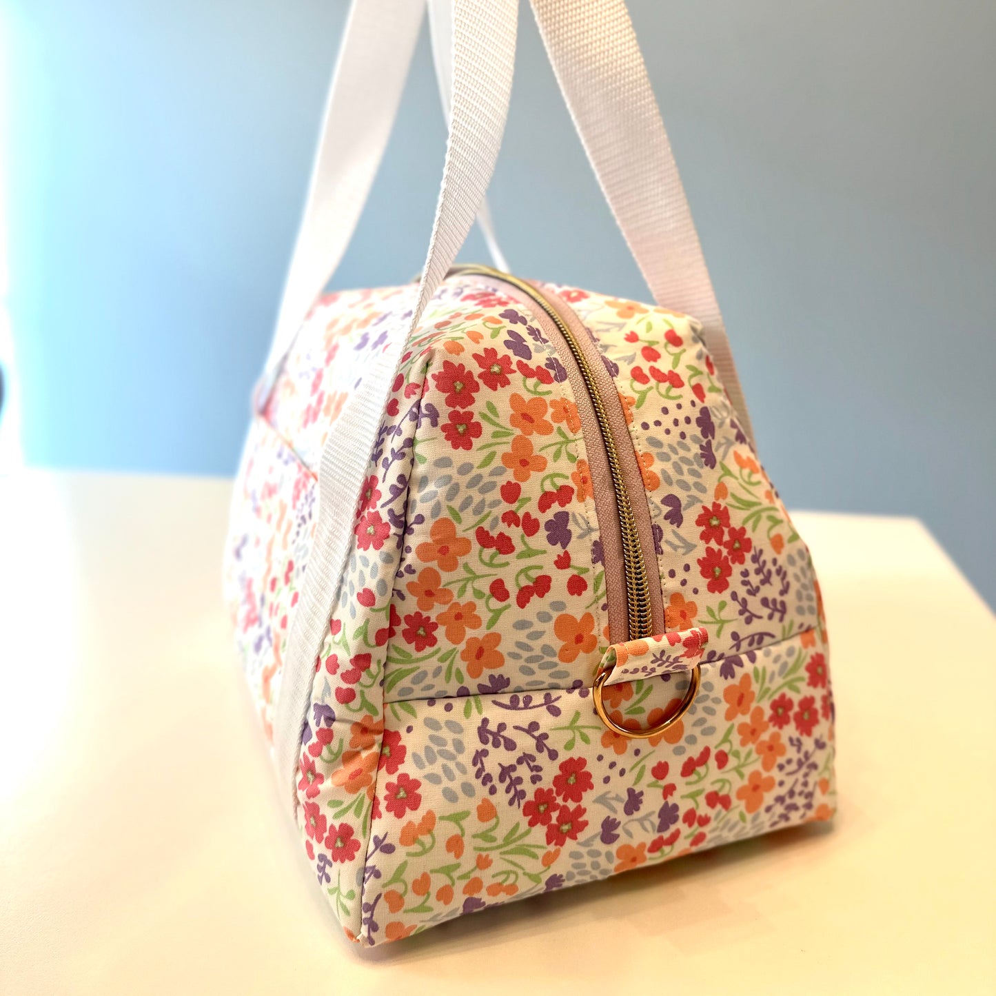 Lunch Bag isotherme - prairie blanche