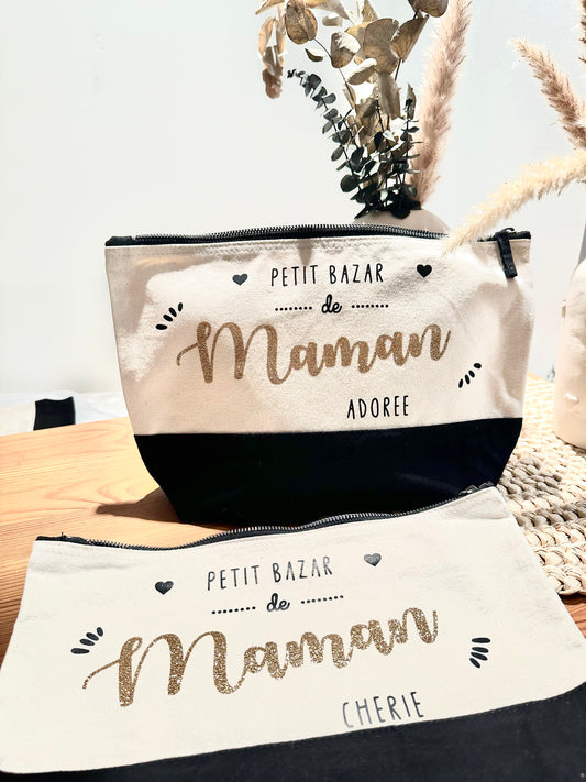 Pochette personnalisée "Petit bazar Maman Chérie / Adorée