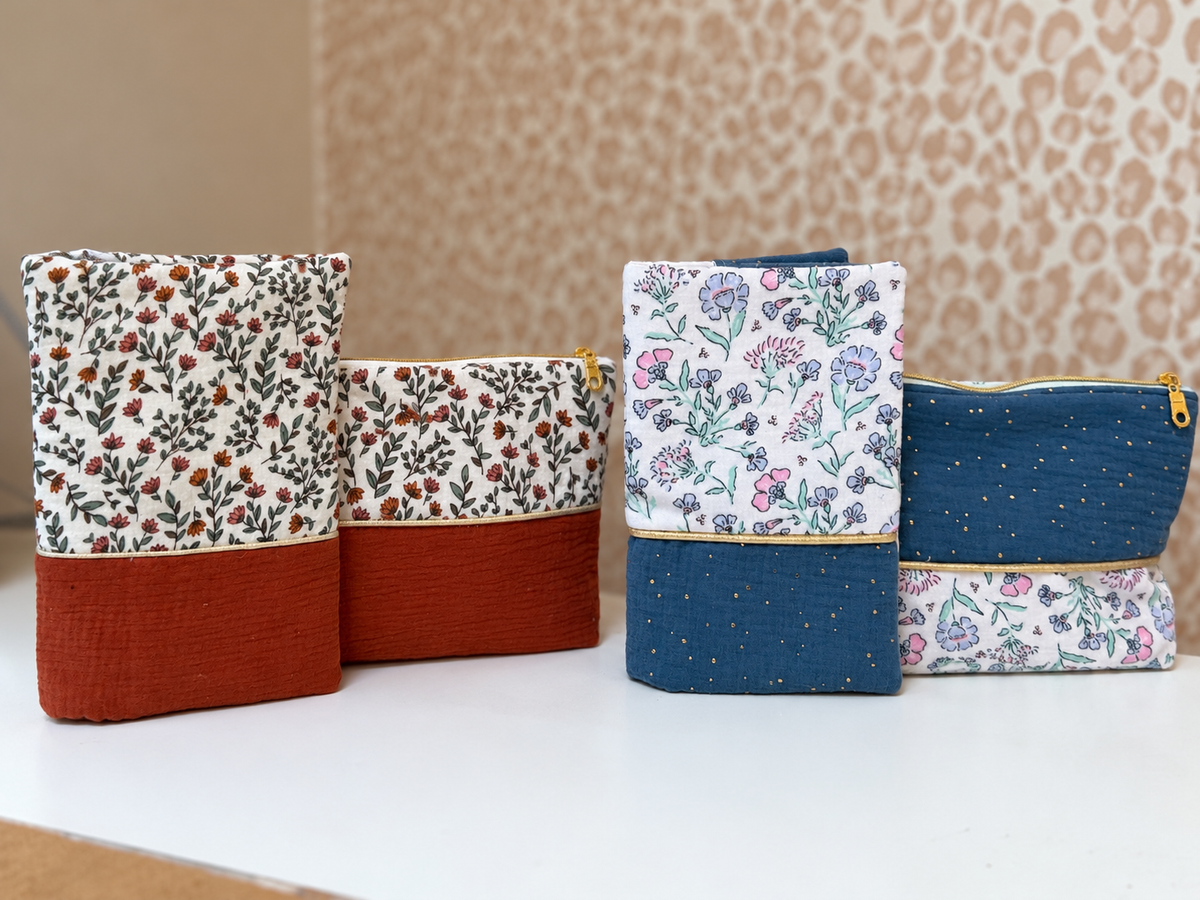 Box duo naissance Fille  par Michettes and co