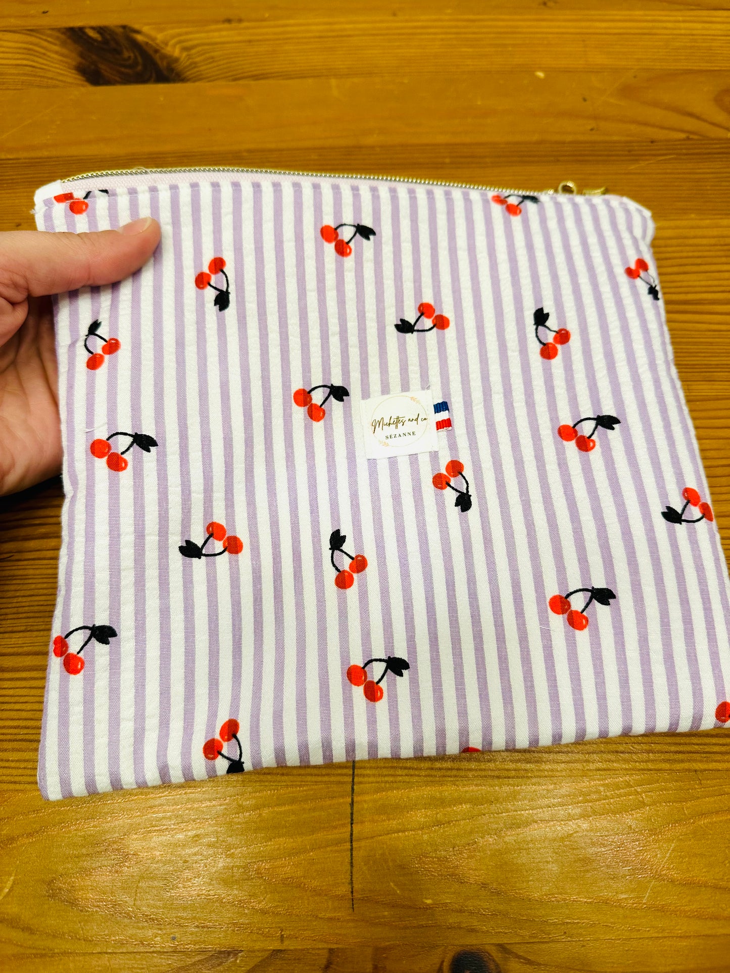 Trousse molletonnée (en stock)