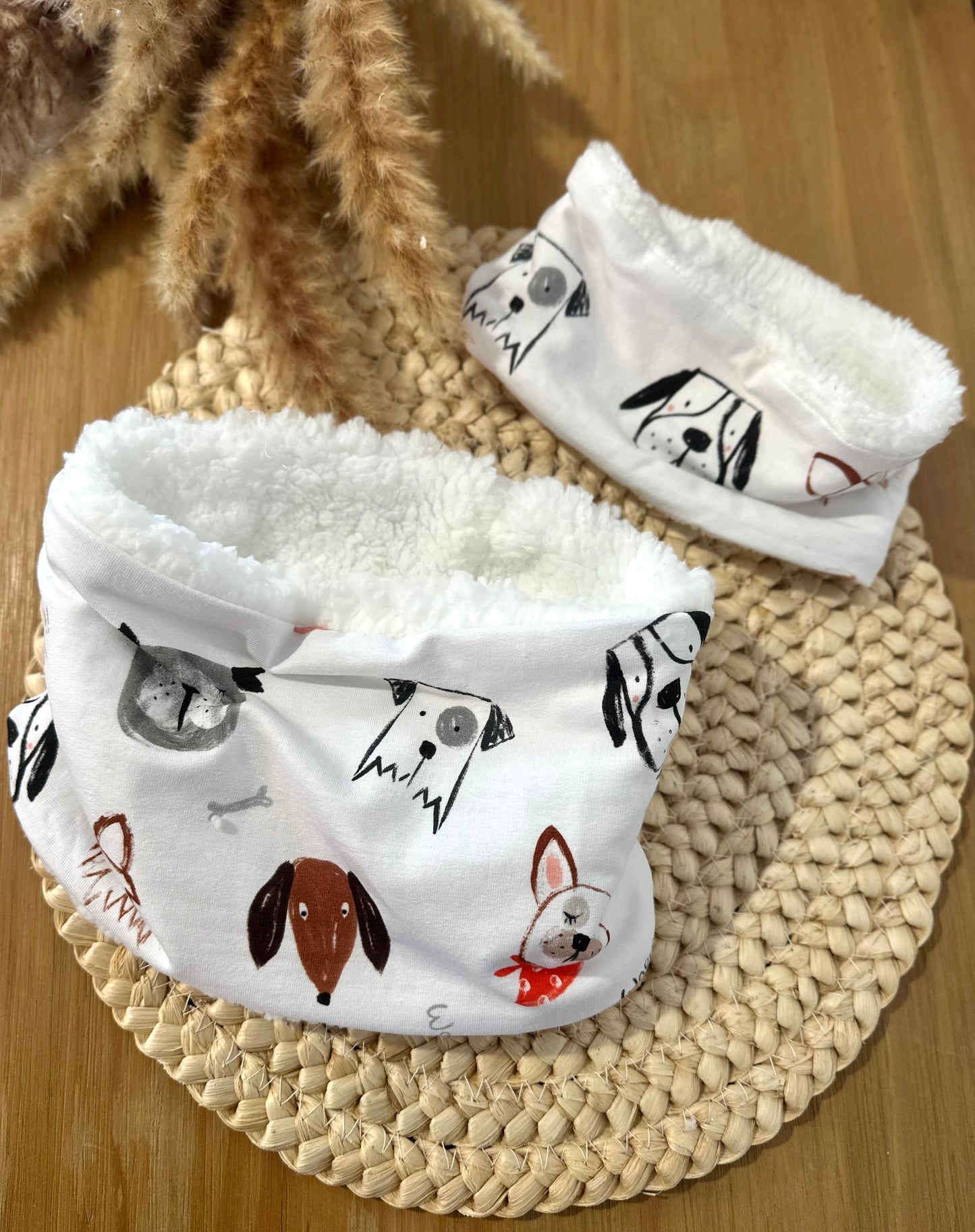 Snood / cache cou - bandana enfant - Thème petits chien