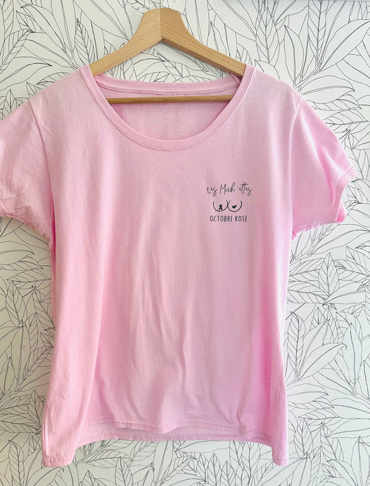 T-shirt ou Sweat « les mich’ ettes »  Octobre rose - PRE COMMANDE