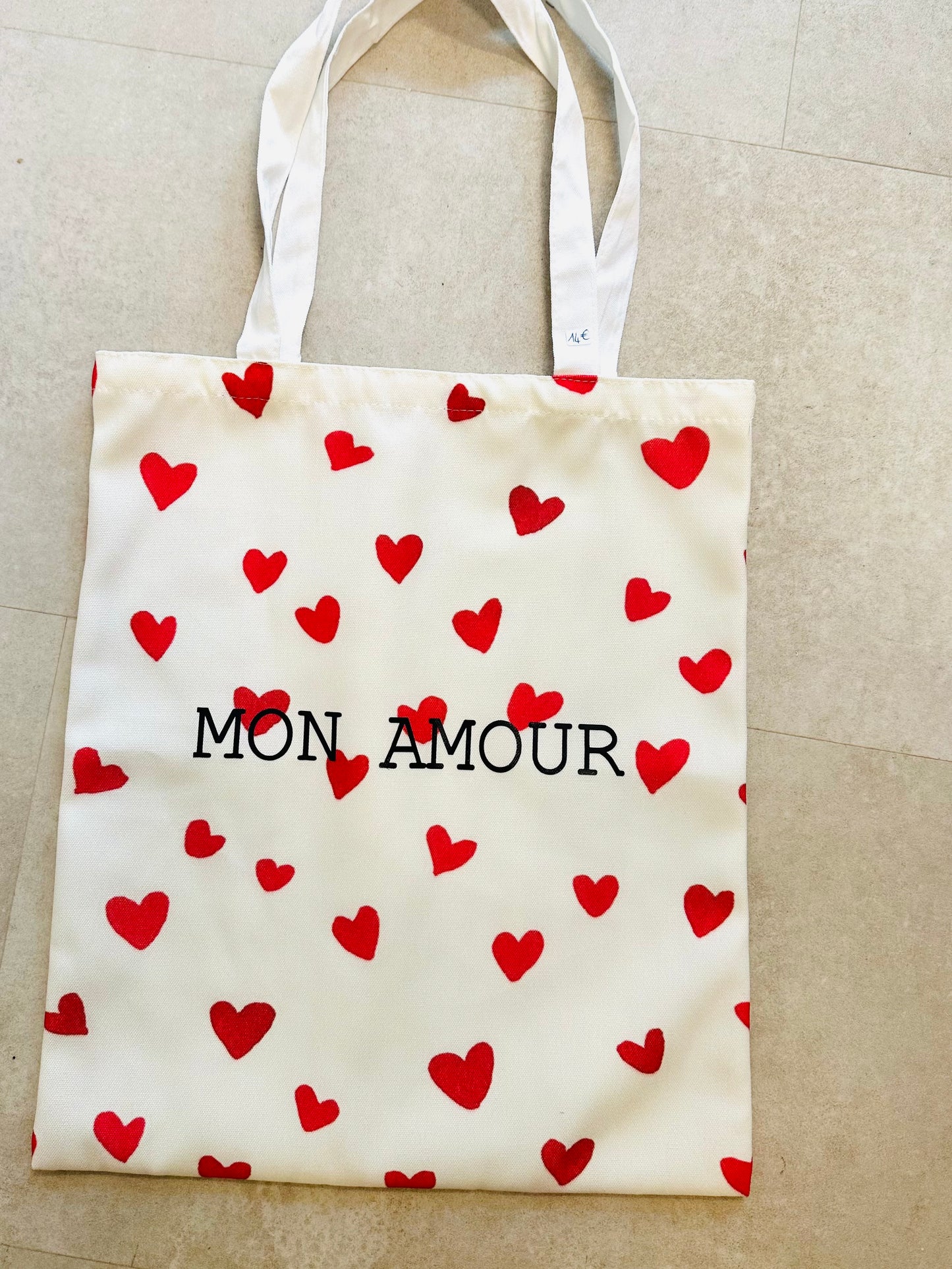 Tote bag Heart