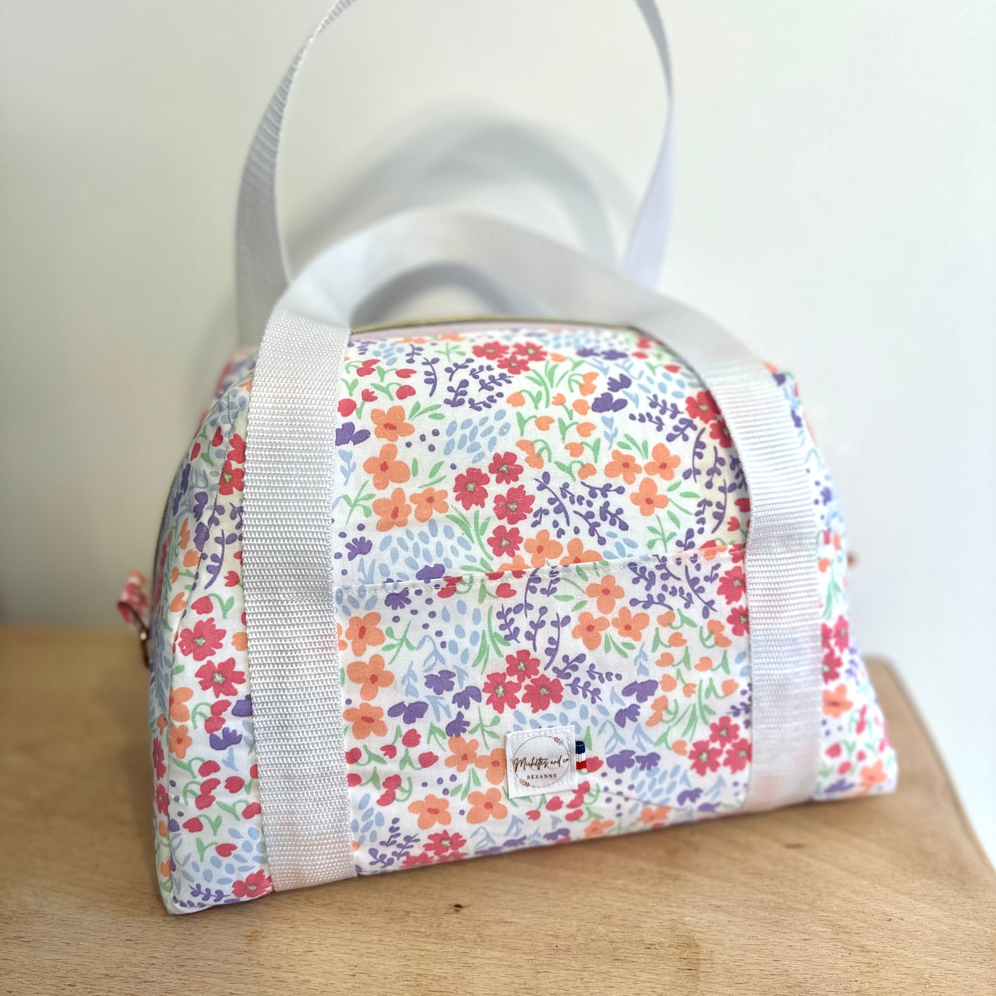 Lunch Bag isotherme - prairie blanche