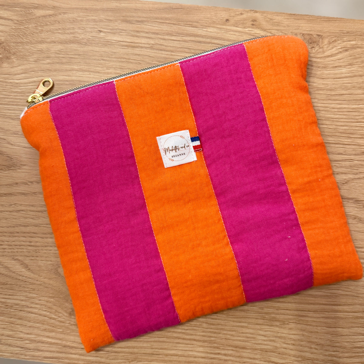 Pochettes matelassées par Michettes and co
