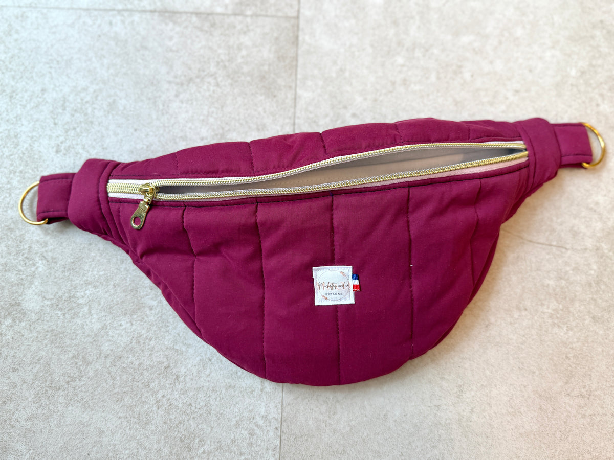 Sac Banane matelassée par Michettes and co