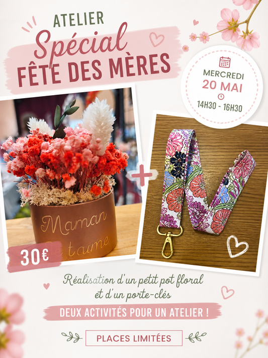 Mercredi 20 Mai - Atelier Fête des mères