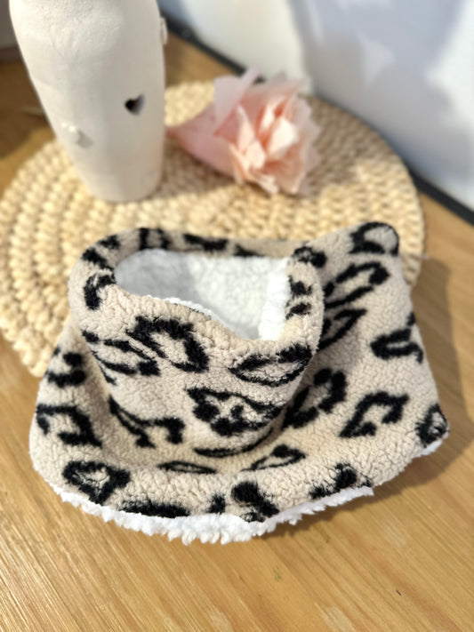 Bandana - Snood / cache cou enfant - Thème graou teddy