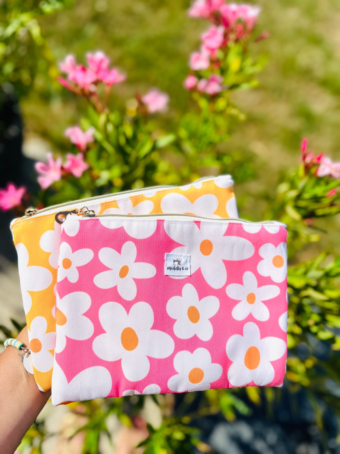 Pochette Marguerite jaune