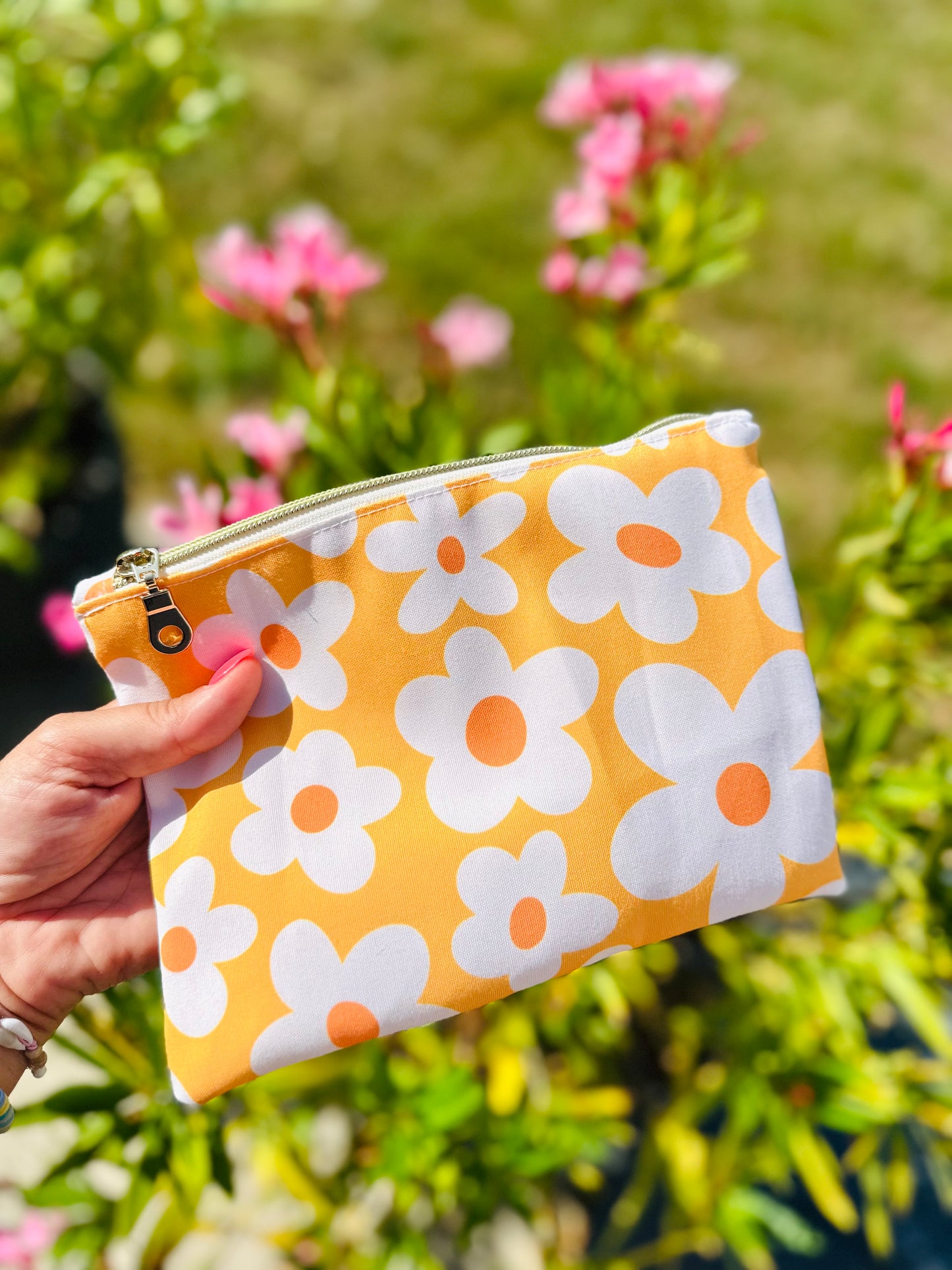 Pochette Marguerite jaune