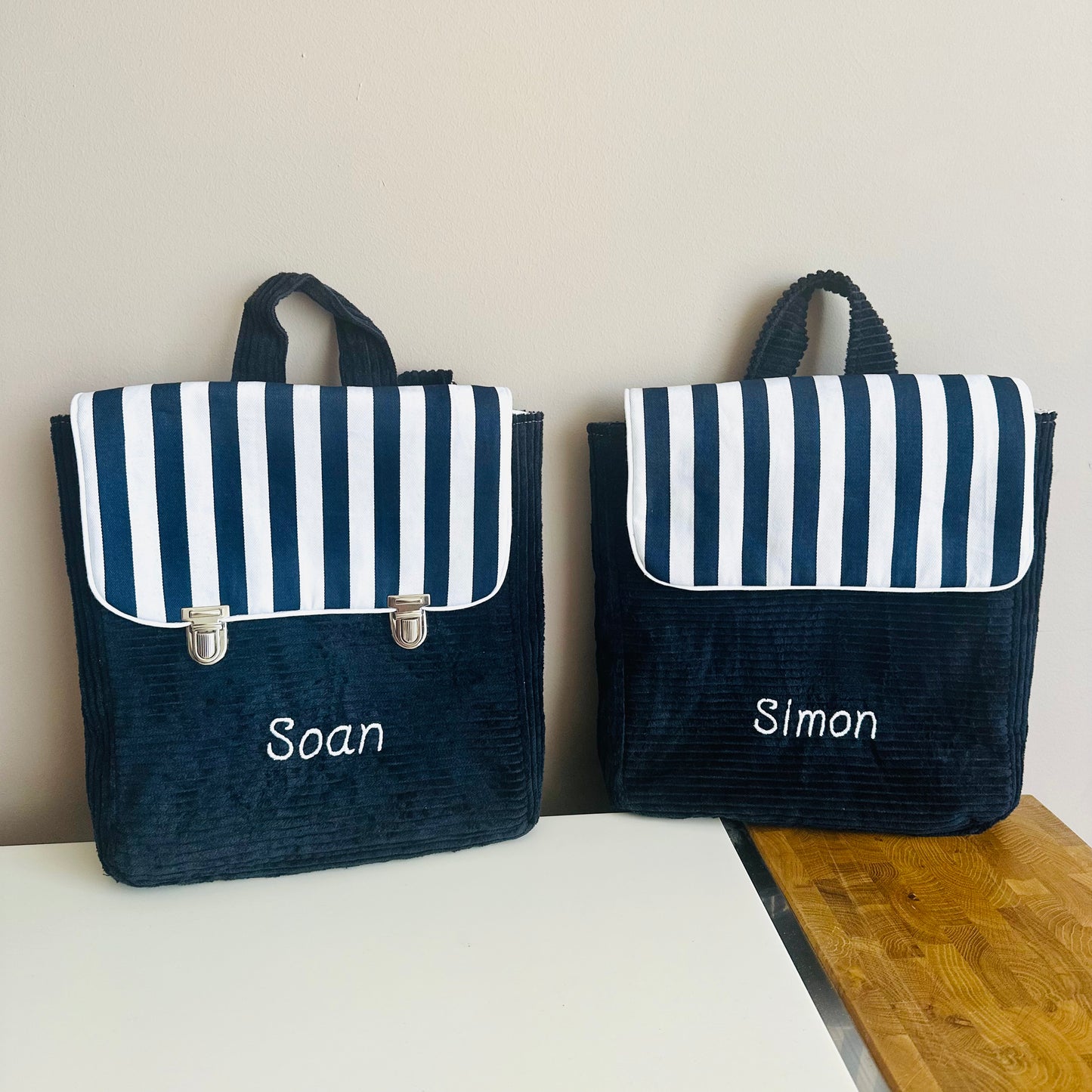 Personnalise ton Mini cartable Maternelle / crèche / nounou