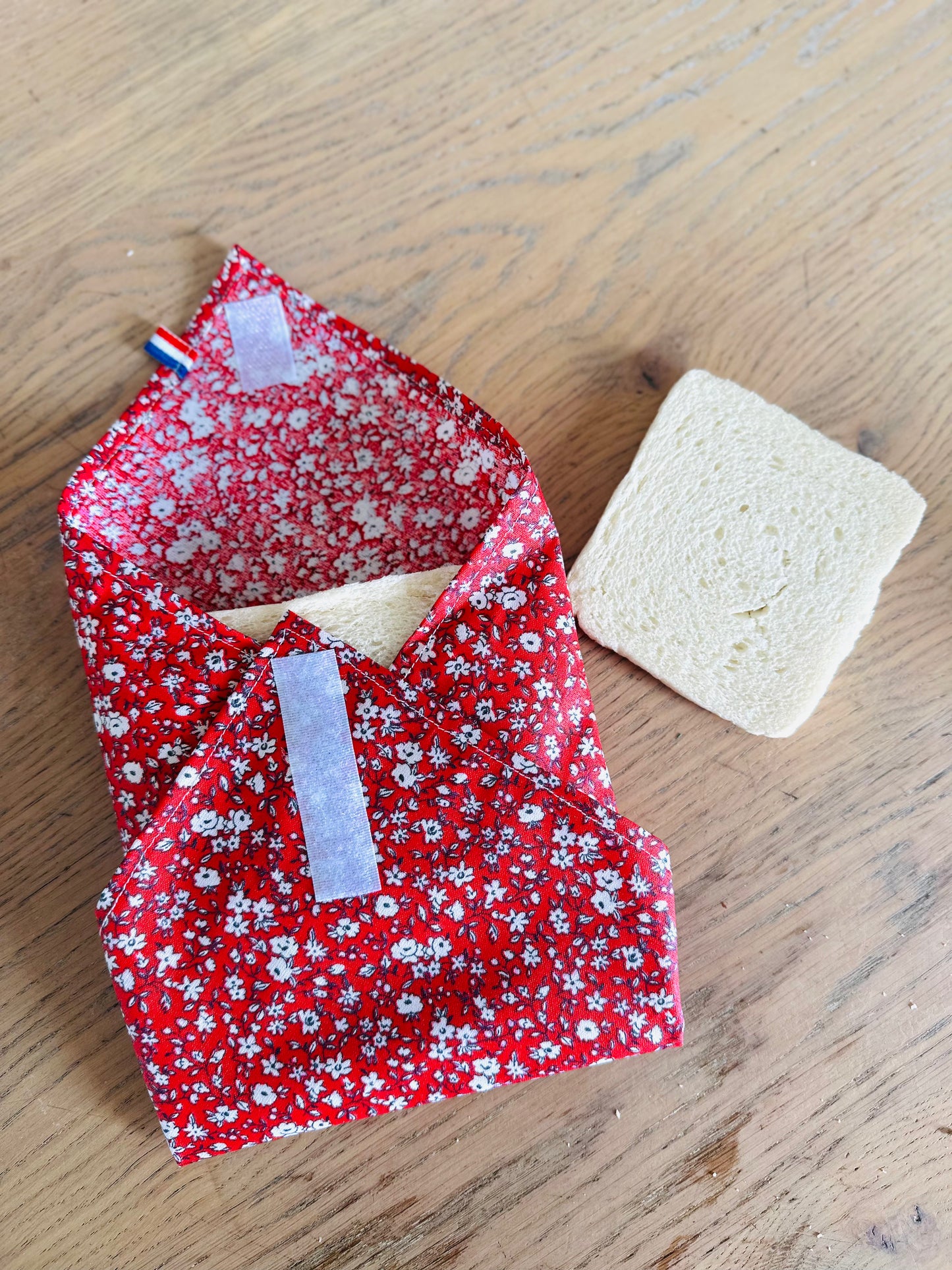 Étui à sandwich/ pain de mie, emballage réutilisable (sur commande)
