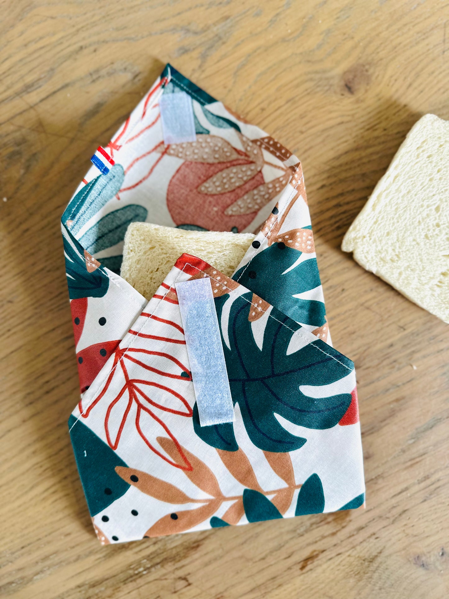 Étui à sandwich/ pain de mie, emballage réutilisable (sur commande)