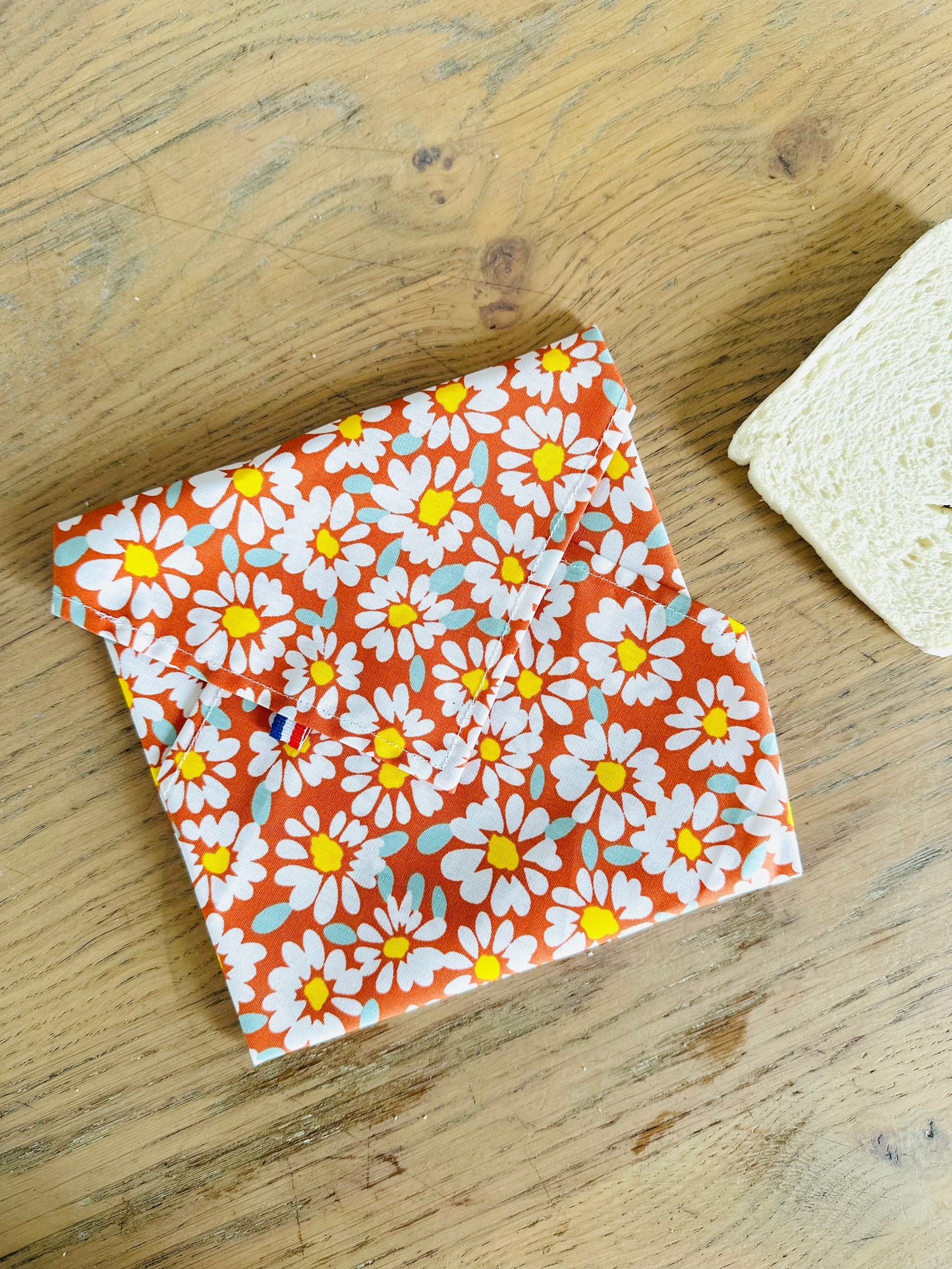 Étui à sandwich/ pain de mie, emballage réutilisable (sur commande)