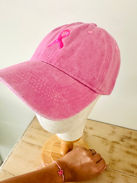 Casquette Octobre rose