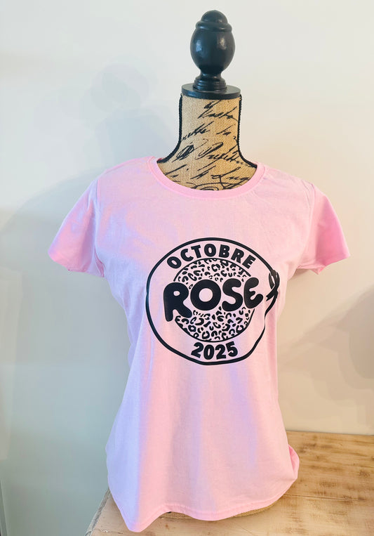 T-shirt ou Sweat femme Octobre rose - PRE COMMANDE