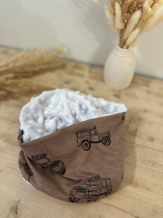 Snood / cache cou - bandana enfant - Thème jeep