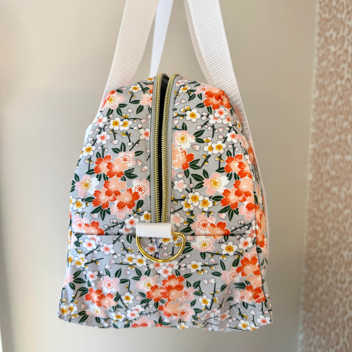 Lunch bag FLEURI - isotherme par Michettes and co