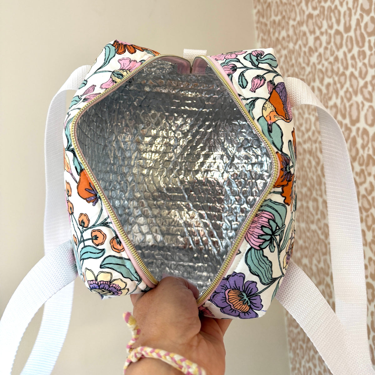 Lunch bag oiseaux - isotherme par Michettes and co