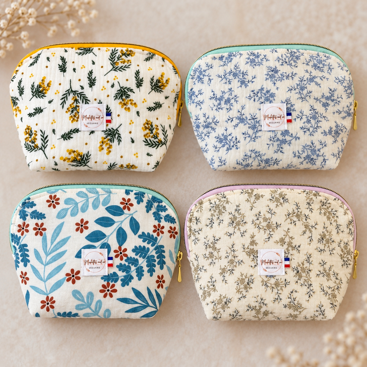 Mini trousse de voyage par Michettees à maquillage,